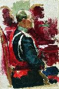 Ilya Repin Study for the picture Formal Session of the State Council. painting